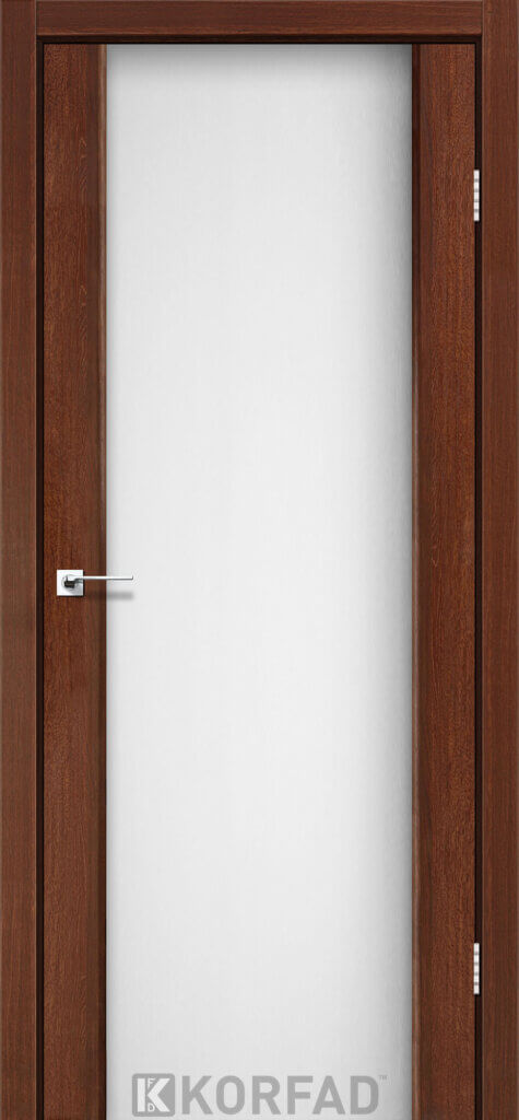KORFAD Sanremo SR-01 Горіх Загартоване біле скло, 8мм