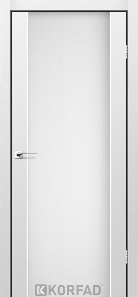 KORFAD Sanremo SR-01 Super PET Сірий Загартоване біле скло, 8мм